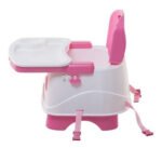 Silla Comer Booster Bebe Plegable 2 Alturas Ok - Imagen 3