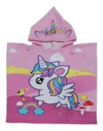 Poncho Ponchito Toalla Infantiles Con Capucha Varios Diseños - Imagen 48