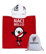 Toalla Poncho Infantil Futbol River Boca Mochila Babymovil - Imagen 36