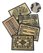 Alfombra Entrada Felpudo Coco Natural Goma 60 40 Rectangular