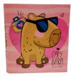 Carpeta Escolar Numero 3 Con Anillos Varios Modelos Capibara