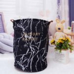 Cesto Canasto Plegable Grande Ropa Sucia Tela Manija Bolsa - Imagen 2