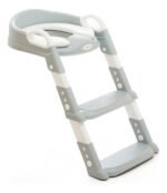 Escalera Reductor Adaptador De Inodoro Love 568 Para Niños Color Gris Lisa