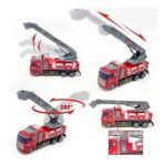 Juguete Camion Control Remoto Bombero Policia Construccion Color Bombero Escalera Móvil - Imagen 4