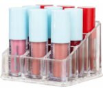 Organizador Acrílico Multiusos Para Lápices Labiales Pincel Color Transparente - Imagen 4