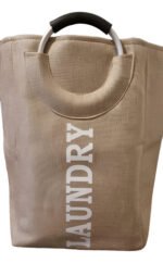 Cesto Canasto Laundry Plegable C/ Manija Ropa Sucia Ms - Imagen 3