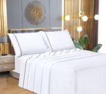 Juego Sábanas Twin City Blanco Patagonia 1 1/2 Plaza 1 Funda - Imagen 2