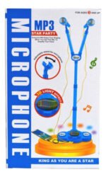 Juguete Microfono Infantil Doble Musica Luces Babymovil - Imagen 2