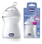 Chicco Mamadera Natural Feeling 2m+ Flujo Medio X 250 Ml Transparente - Imagen 10