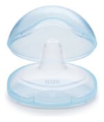 2 Pezoneras De Silicona Nuk Pa7210-uu Con Caja Protectora Talle M Medium 20mm