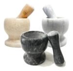 Mortero De Mármol  Con Pisón 10cm Diámetro Ms - Imagen 7