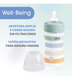 Mamadera Chicco Well-being Colors 150ml 0m+ Verde 2861121037 - Imagen 8
