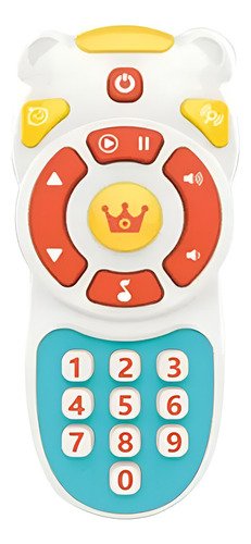 Juguete Didactico Bebe Control Remoto Musical Luz Sonidos