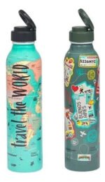 Botella Aluminio De Argentina Tapa Plastica Hermetica 500 Ml - Imagen 19