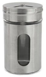 Set Especieros De Vidrio Y Acero X 6 Unidades Ms - Imagen 3