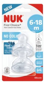 Tetina X2 Silicona Mamadera Bebe Nuk First Choice Babymovil - Imagen 6