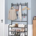 Perchero Armable Zapatos Organizador De Ropa Hierro 80 Cm - Imagen 10