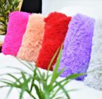 Almohadon Doble Cara Relleno Pelo Corto Decorativo 40x40cm