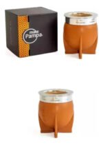 Mate Pampa Xl Tradicional Boca Abierta Sin Bombilla - Imagen 2