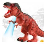 Juguete Dinosaurio Gigante Pone Huevo Luz Sonido Camina 50cm - Imagen 5