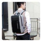 Mochila Porta Notebook Reforzada Urbana Escolar Usb - Imagen 4