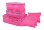 Set Bolsas X6 Para Valija Organizador Ropa Viajes Babymovil - Imagen 12
