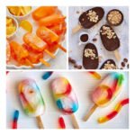 Molde De Silicona Para 4 Paleta Helado Bombon Palito Freezer Color Negro - Imagen 4