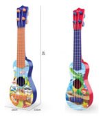 Guitarra Ukelele Estampada Infantil 38 Cm Plástico - Imagen 4