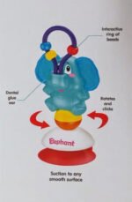 Juguete Bebe Trompo Sopapa Mordillo Silla De Comer Babymovil - Imagen 8