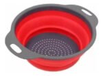 Colador De Silicona Plegable Escurridor 30 Cm Ms Babymovil - Imagen 15