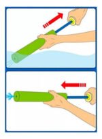 Juguete Pistola Lanza Agua Water Pump Personajes 45cm - Imagen 28