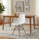 Silla Comedor Unidades Eames Eiffel Reforzada Pata Madera - Imagen 11