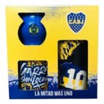 Kit Set Matero Boca River Yerbero Azucarero Mate Regalo - Imagen 3