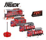 Juguete Camion Control Remoto Bombero Policia Construccion Color Bombero Plataforma