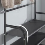 Perchero Armable Zapatos Organizador De Ropa Hierro 60 Cm - Imagen 8