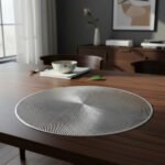 Pack X 6 Individual De Mesa Redondo Pvc Deco 38cm - Imagen 9