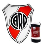 Toallon Playero Escudo Boca River 140x165cm Grande Babymovil - Imagen 12