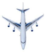 Juguete Avion Pasajeros A Pila Con Luz Y Sonidos Babymovil Color Blanco - Imagen 2