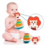Juguete Bebe Didáctico Aros Apilables Babymovil - Imagen 8