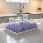 Escurridor Seca Platos Pasto Grande Cocina Bandeja 35x23 Cm Lila - Imagen 69