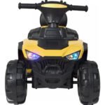 Cuatriciclo Infantil Mega Baby 2770007b Batería 6v Con Música Y Luces Amarillo - Imagen 427