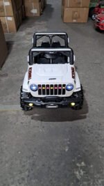 Auto Jeep A Bateria Musica Luz 12v Zaki Babymovil Color Blanco - Imagen 44