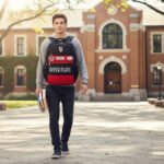 Combo Set Mochila Reforzada + Cartuchera Escolar River Plate Gris River - Imagen 2501