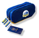 Set Combo Mochila Reforzada + Cartuchera Escolar Boca Junior Azul Boca - Imagen 2918