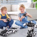 Juguete Radio Control Remoto Auto Transformers Master Sale Color Policía Negro - Imagen 284