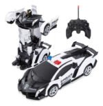 Juguete Radio Control Remoto Auto Transformers Master Sale Color Policía Negro