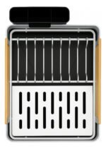 Escurridor Secaplatos Aluminio Madera C/bandeja Único Único - Imagen 1925