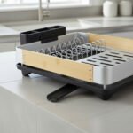 Escurridor Secaplatos Aluminio Madera C/bandeja Único Único - Imagen 18