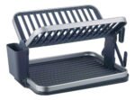 Escurridor Platos Aluminio Plegable 2 Niveles Azul Y Gris Azul Y Gris - Imagen 529