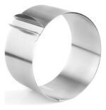 Molde Para Cortar Bizcocho Acero Inox Repostería 24 - 30 Cm Color Plateado - Imagen 305